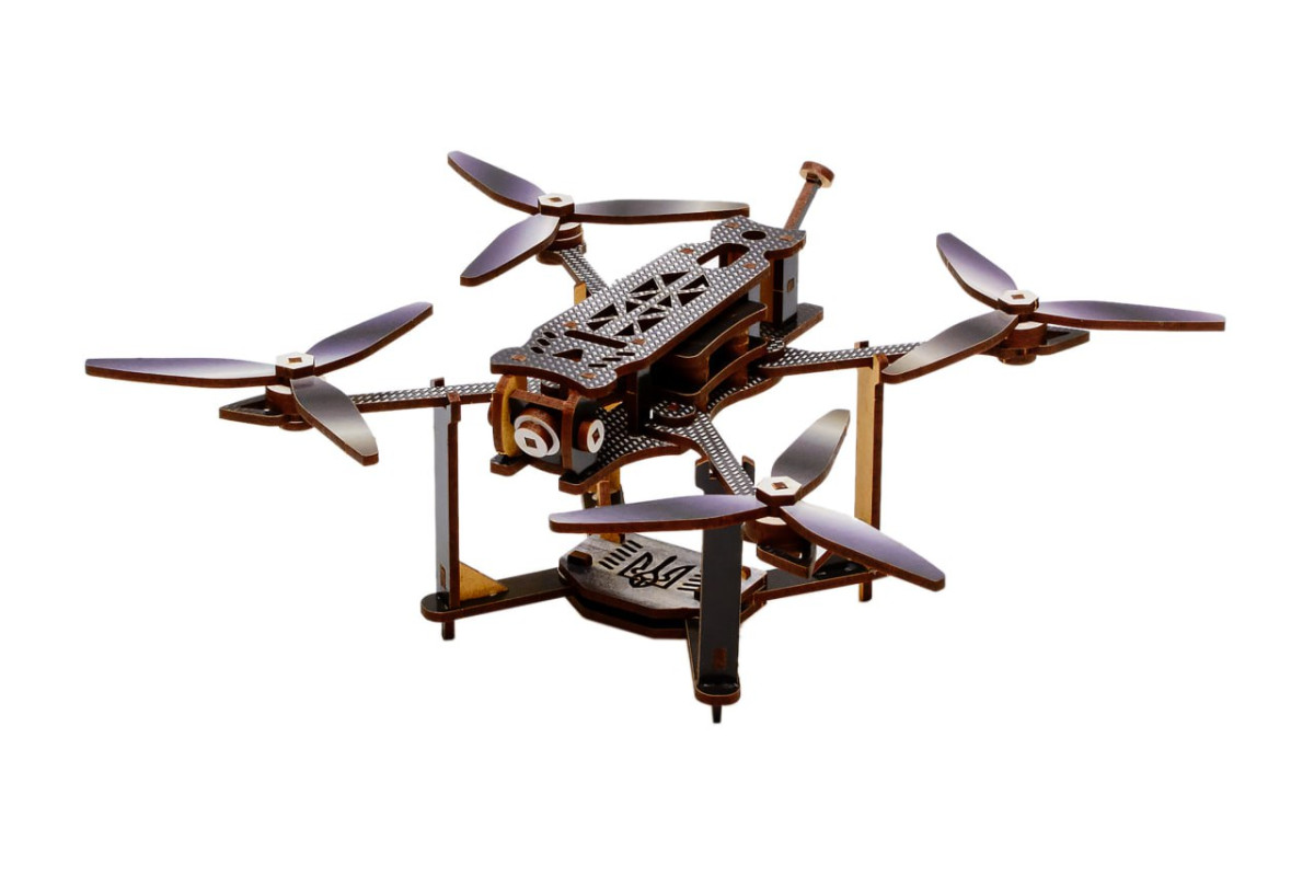 Дерев'яний 3D конструктор FPV Mini 