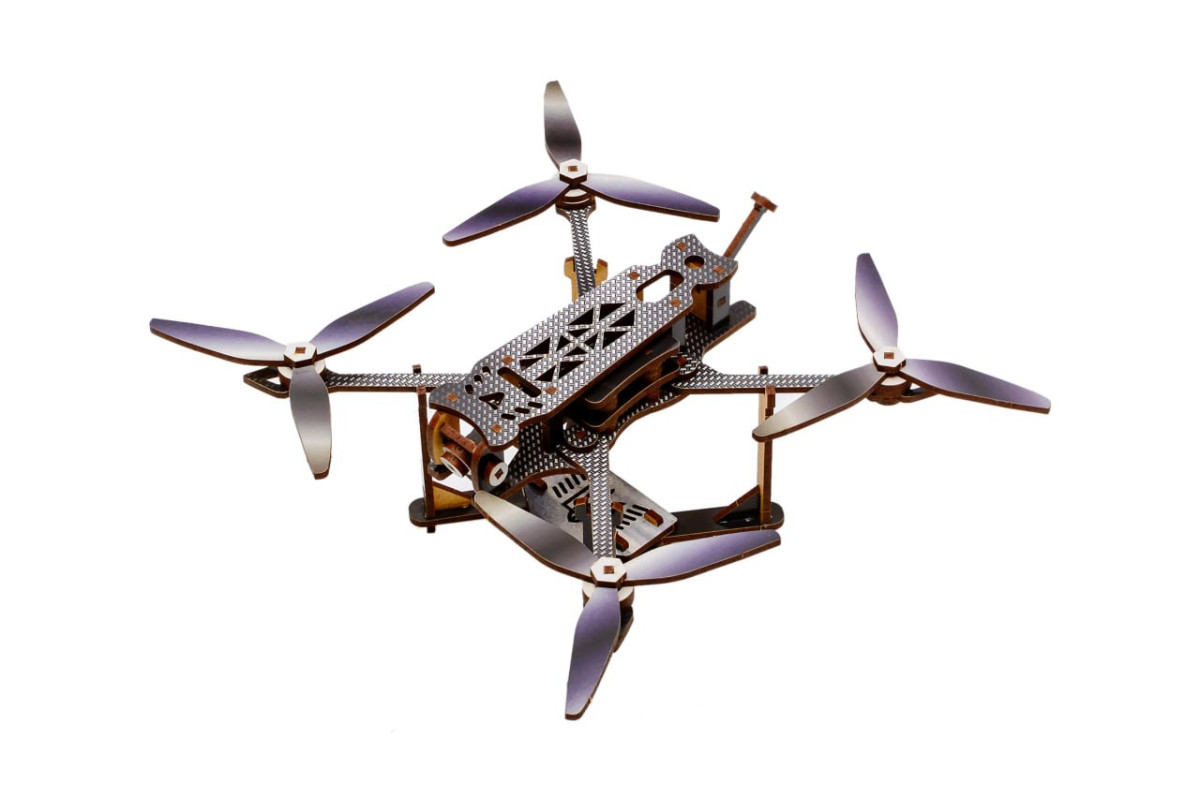 Дерев'яний 3D конструктор FPV Mini 