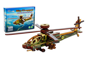 Дерев'яний 3D конcтруктор Sky Chopper