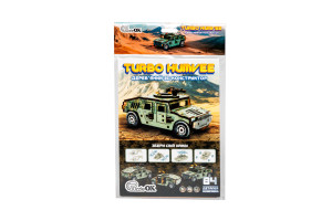 Дерев'яний 3D конструктор "Turbo Humvee"