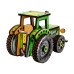 Дерев’яний 3D конструктор "Turbo Tractor"
