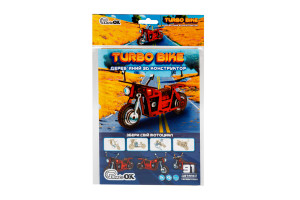 Дерев'яний 3D конструктор "Turbo Bike" 