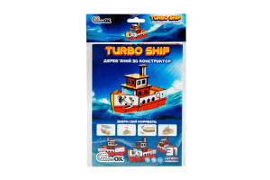 Дерев'яний 3D конструктор "Turbo Ship" 