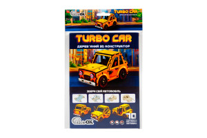 Дерев’яний 3D конструктор "Turbo Car"
