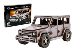 Дерев'яний 3D конструктор "Gelandewagen"