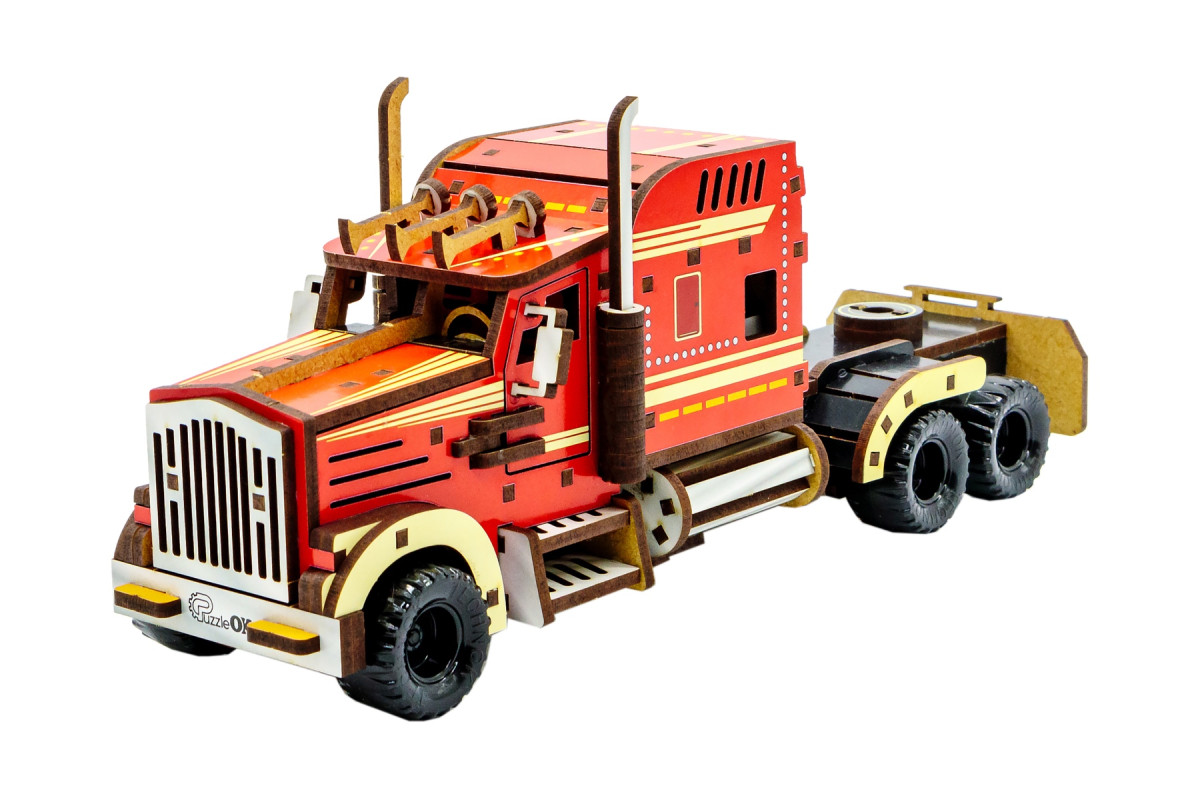 Дитячий дерев'яний 3D конструктор "Wood Truck"