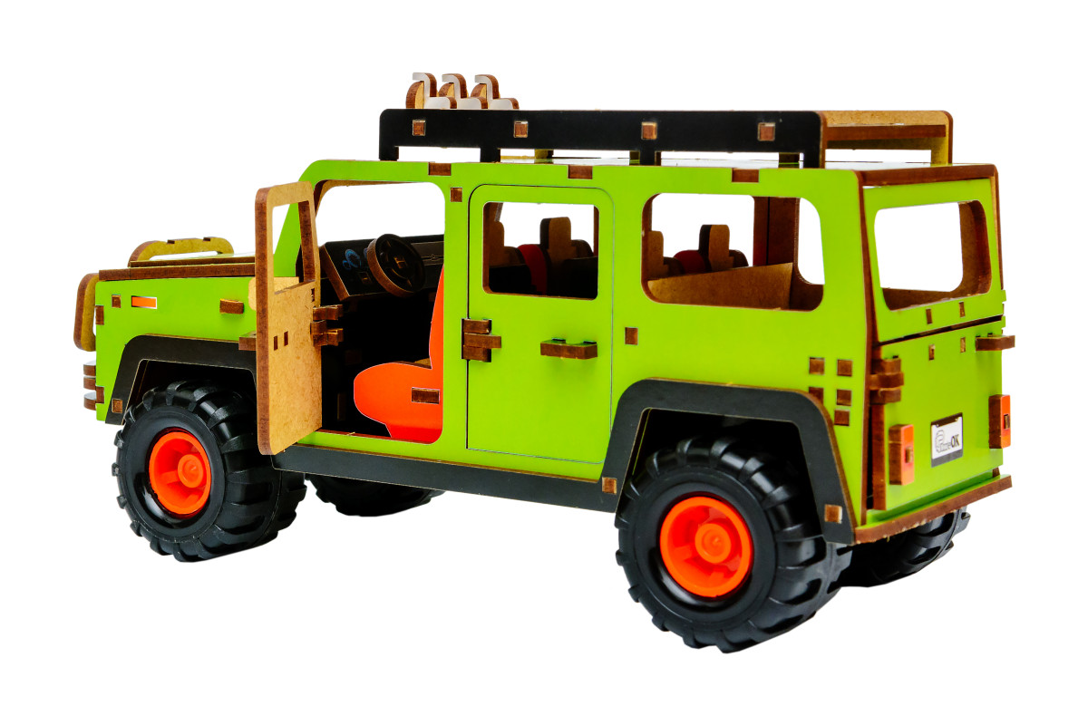 Дерев’яний 3D конструктор Wood Rover