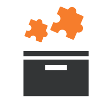 Wooden puzzles (cardboard packaging)