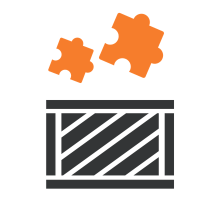 Wooden puzzles (wooden packaging)