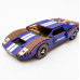 Дерев’яний 3D конструктор "Fast car Gt" синій