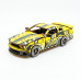 Дерев'яний 3D конструктор Muscle car GT (жовта)
