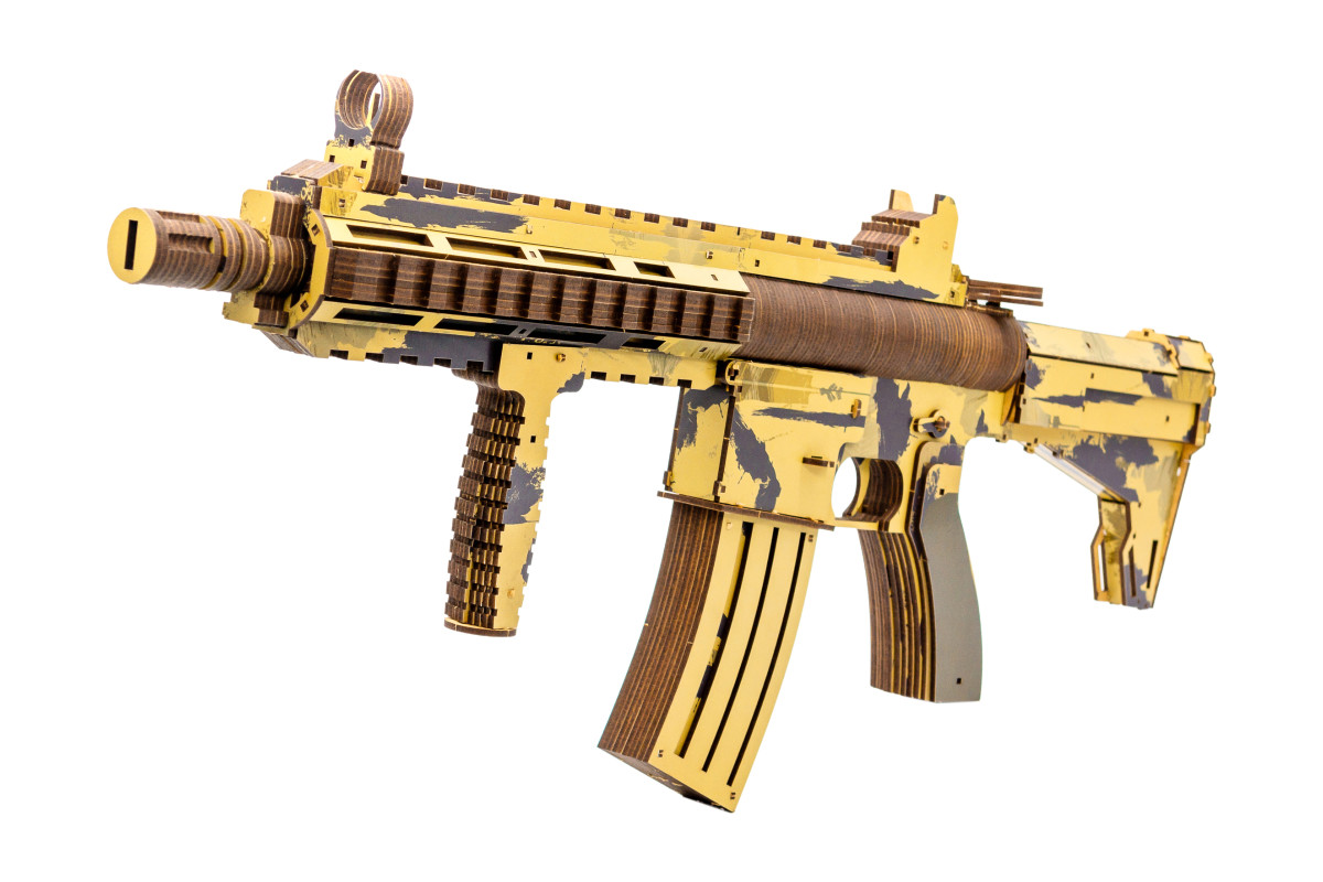 Дерев'яний 3D конструктор "HK-416"
