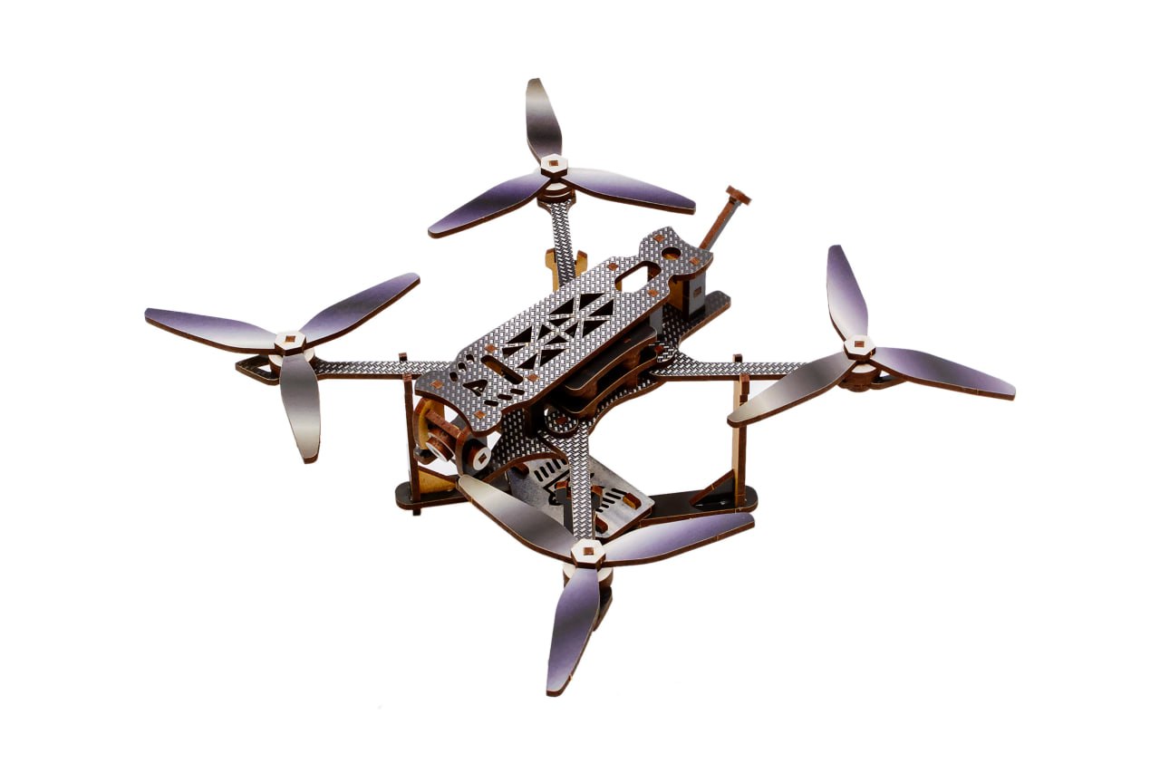 Дерев'яний 3D конструктор FPV Mini 