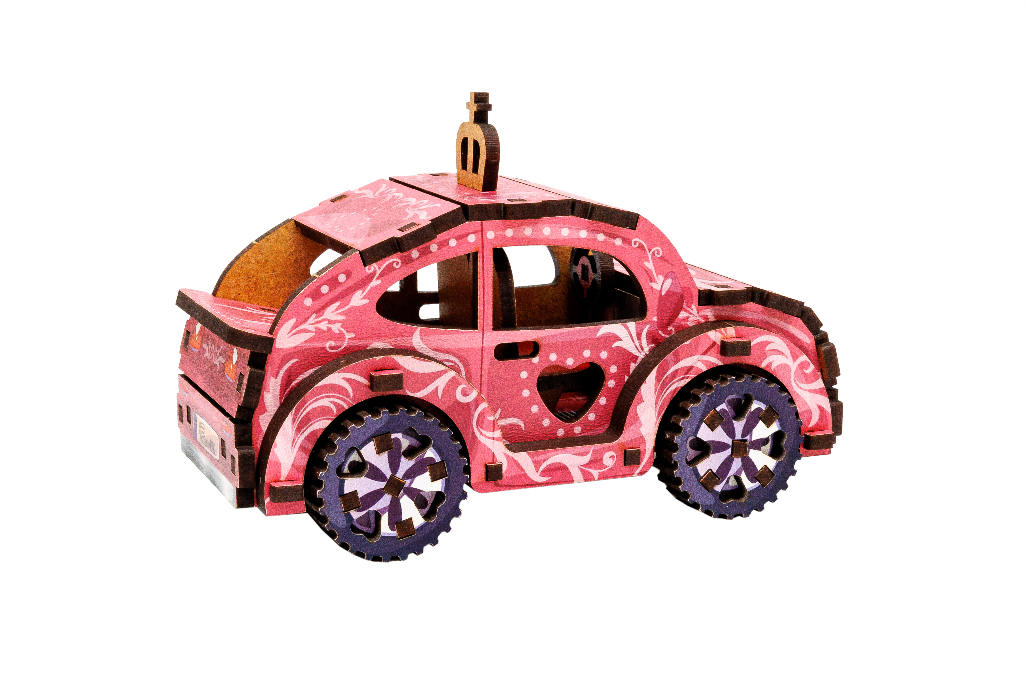 Дерев'яний 3D конструктор "Turbo Princess"