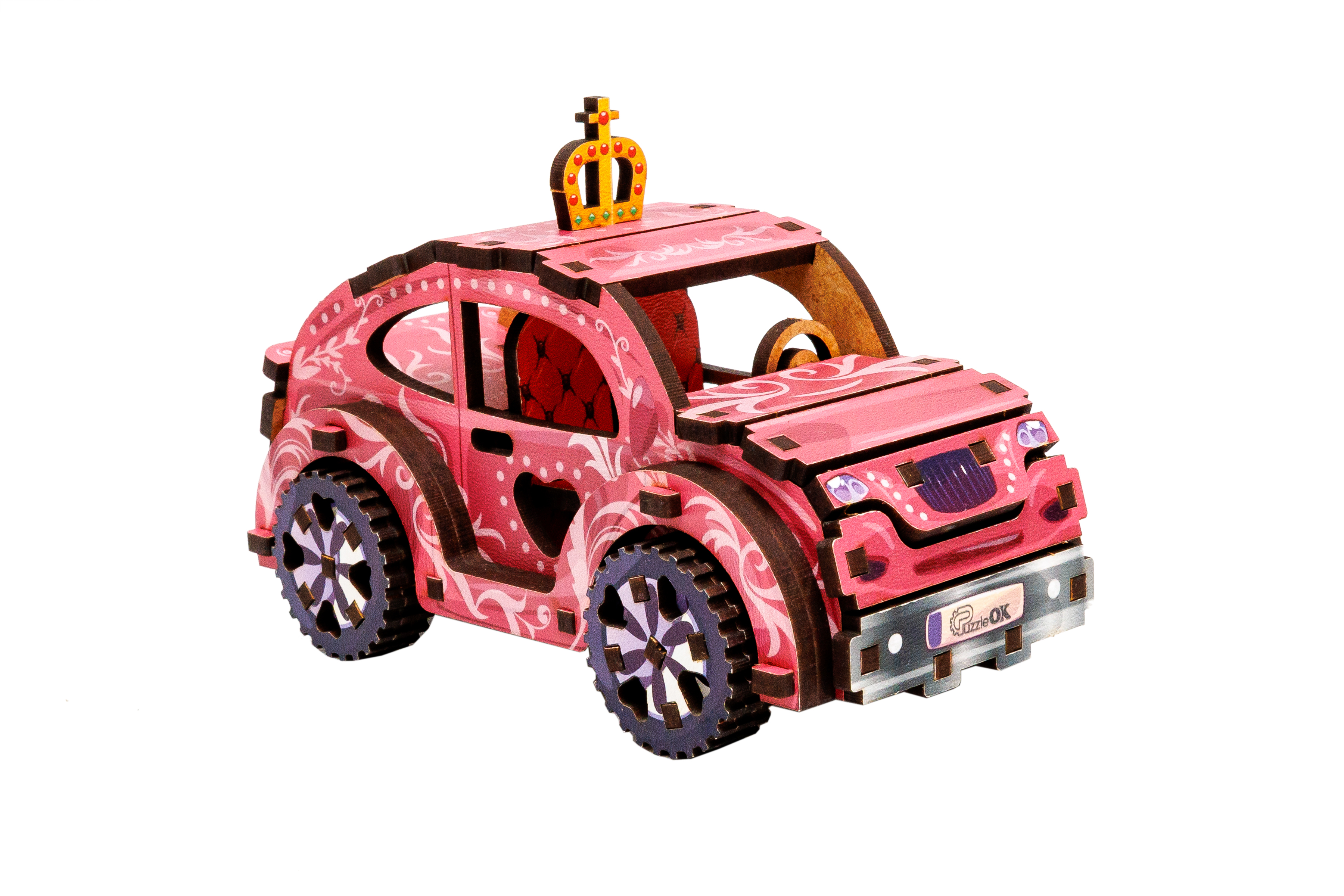 Дерев'яний 3D конструктор "Turbo Princess"