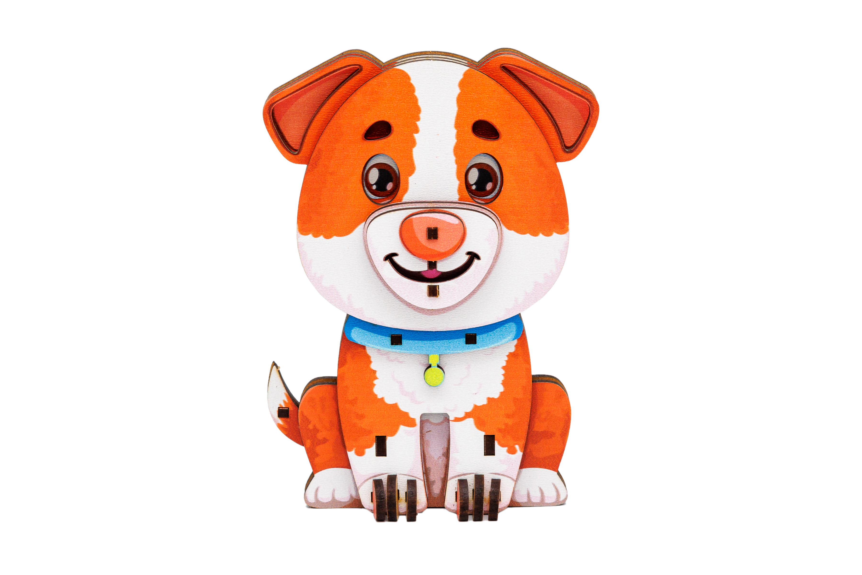 Дерев'яний 3D конструктор "Turbo Dog" 