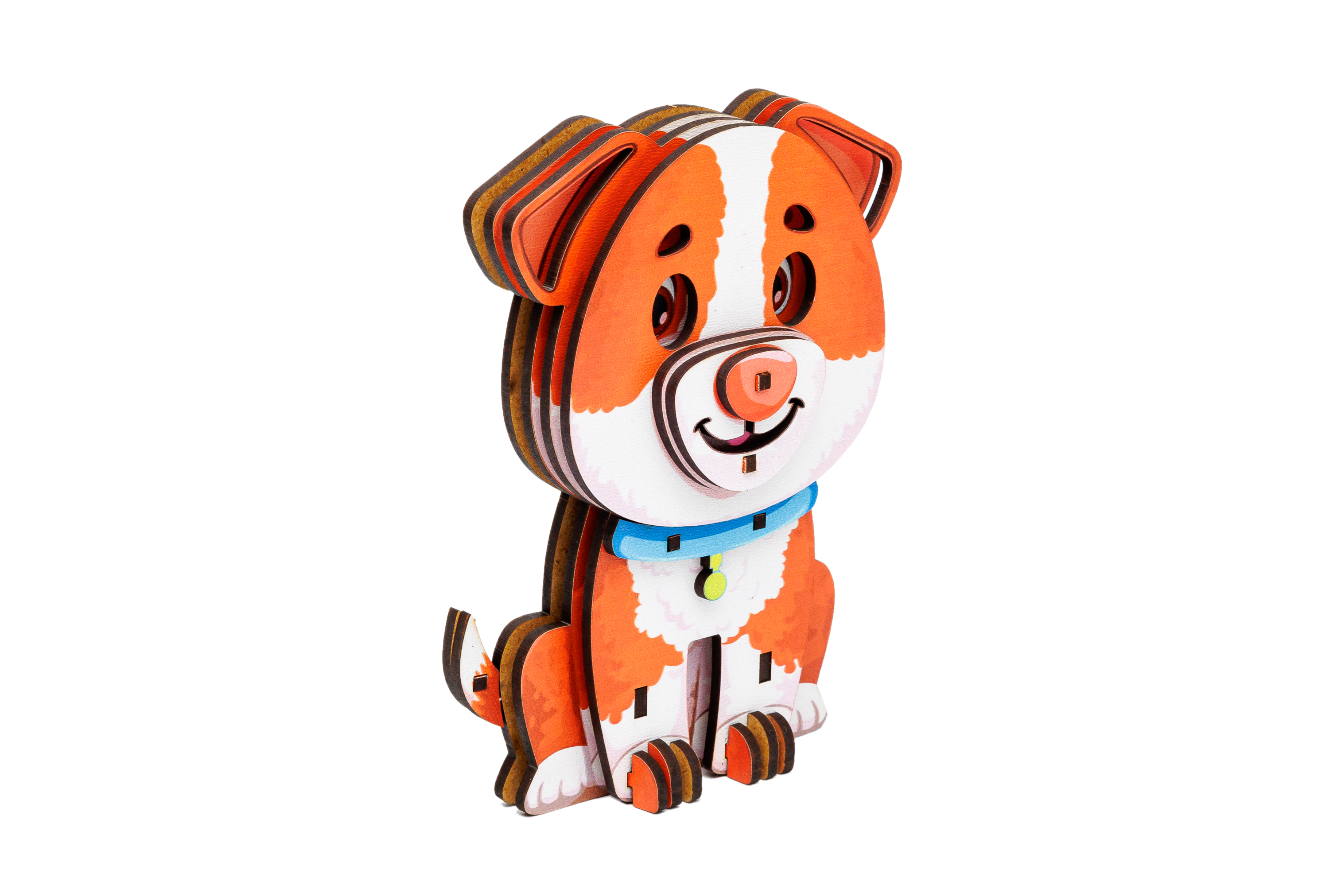 Дерев'яний 3D конструктор "Turbo Dog" 