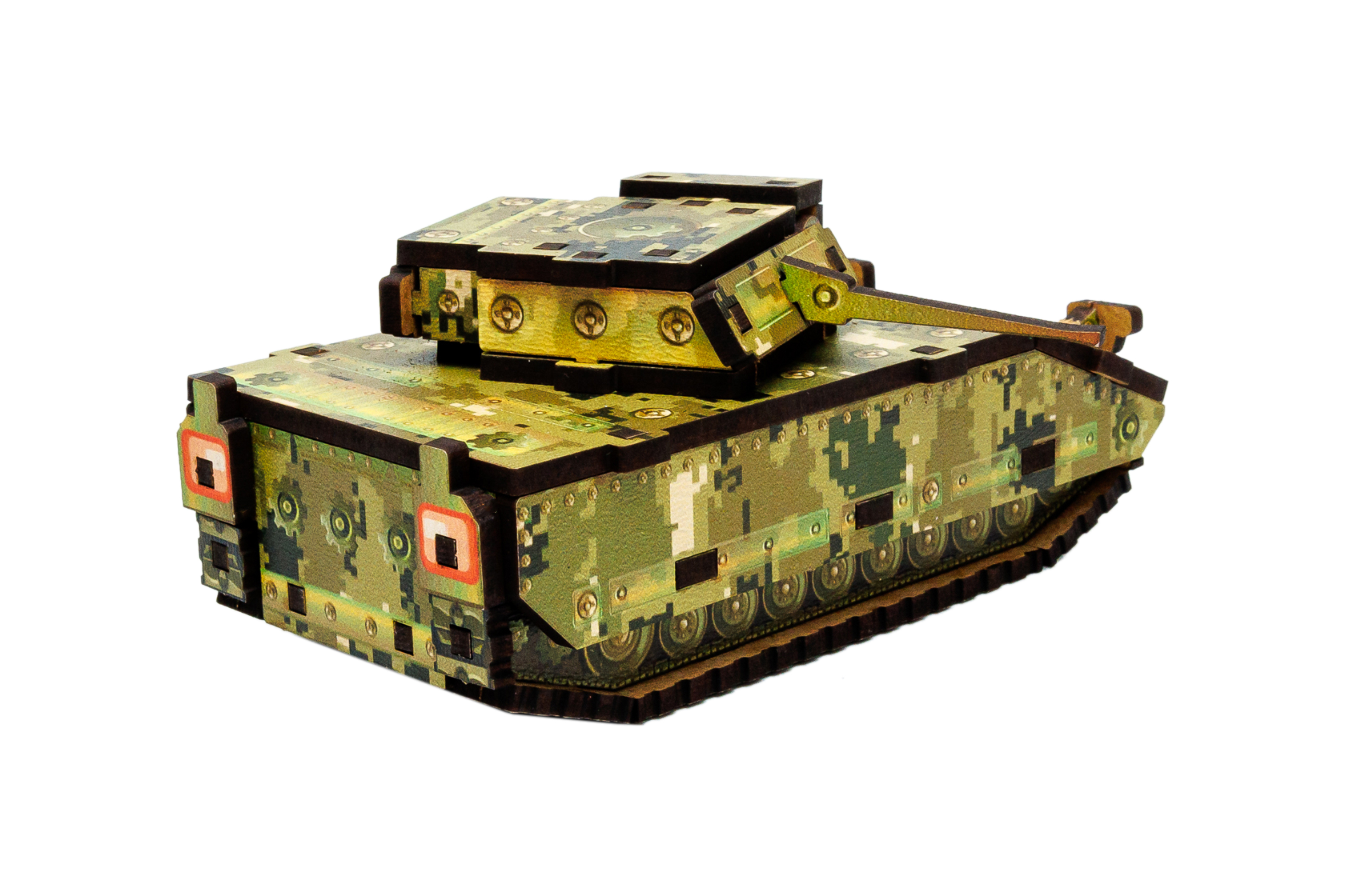 Дерев'яний 3D конструктор "Turbo Tank" 