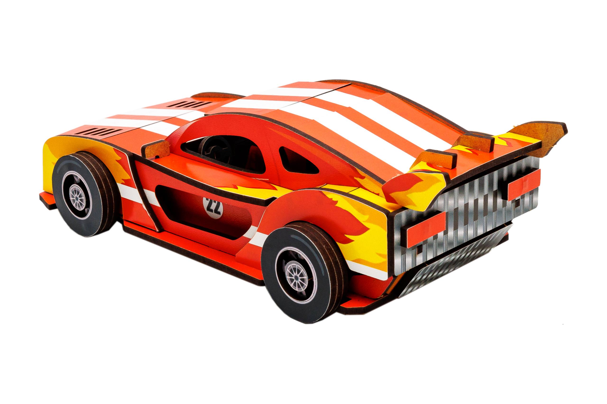 Дерев’яний 3D конструктор “Red Flame”