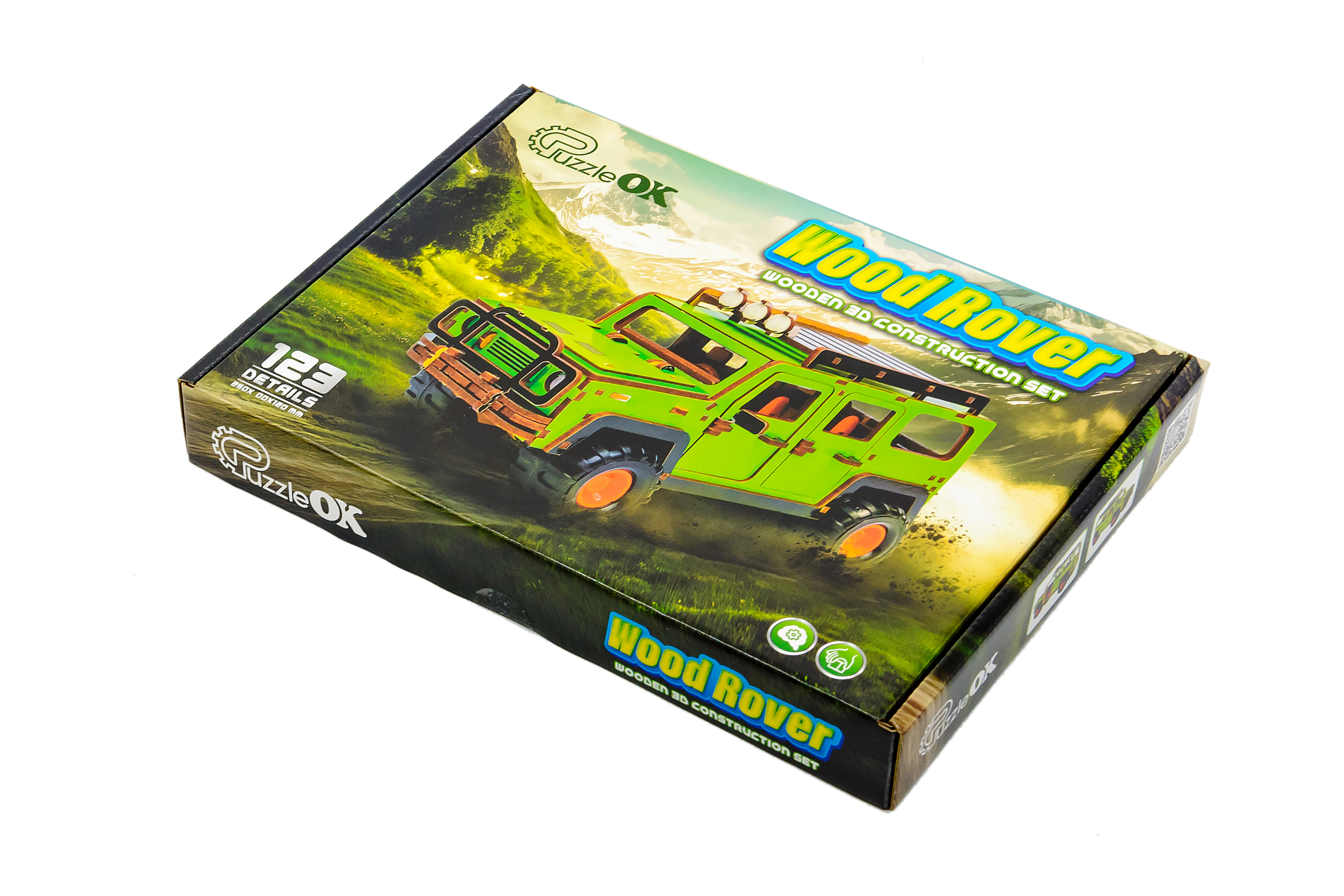 Дерев’яний 3D конструктор Wood Rover