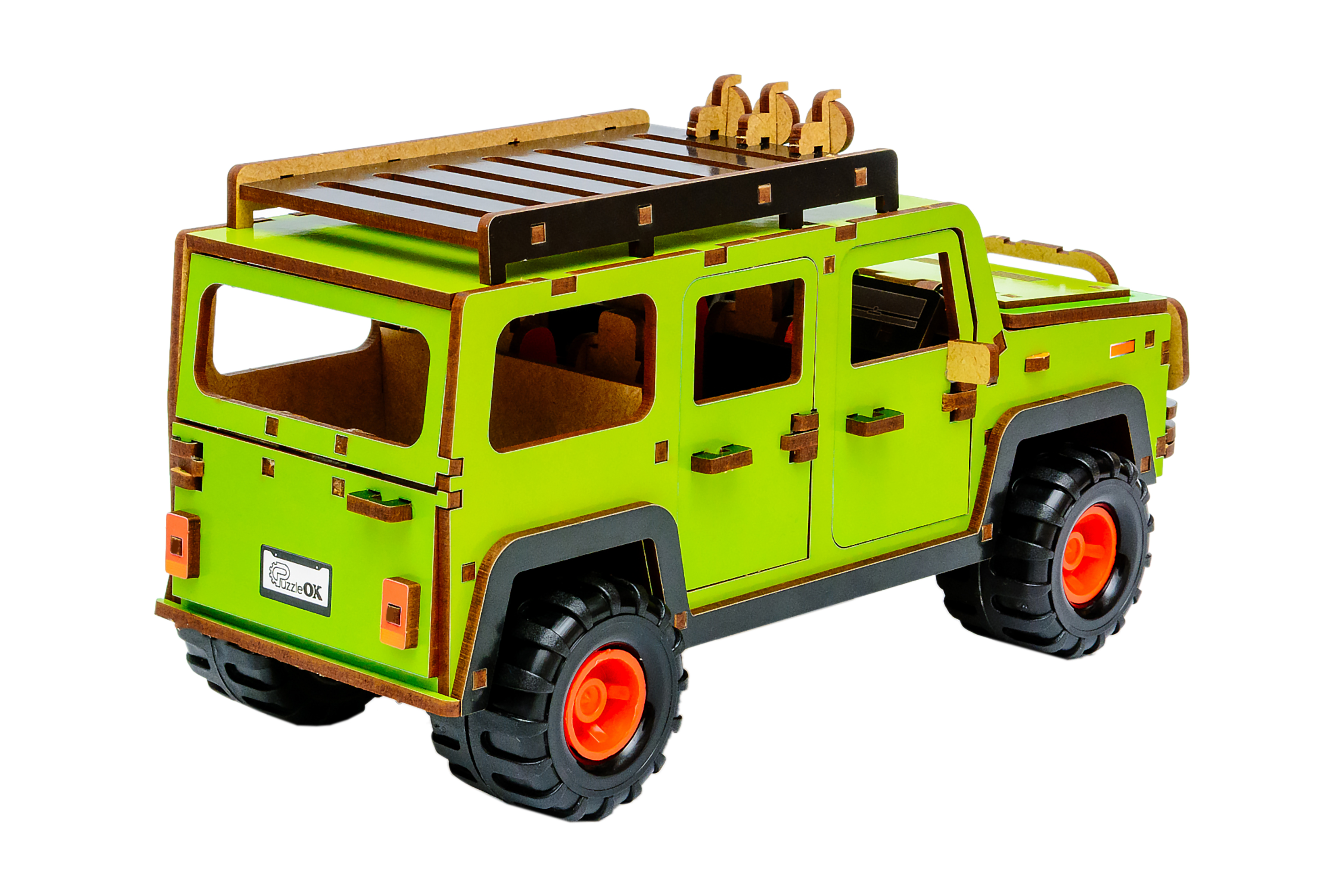 Дерев’яний 3D конструктор Wood Rover