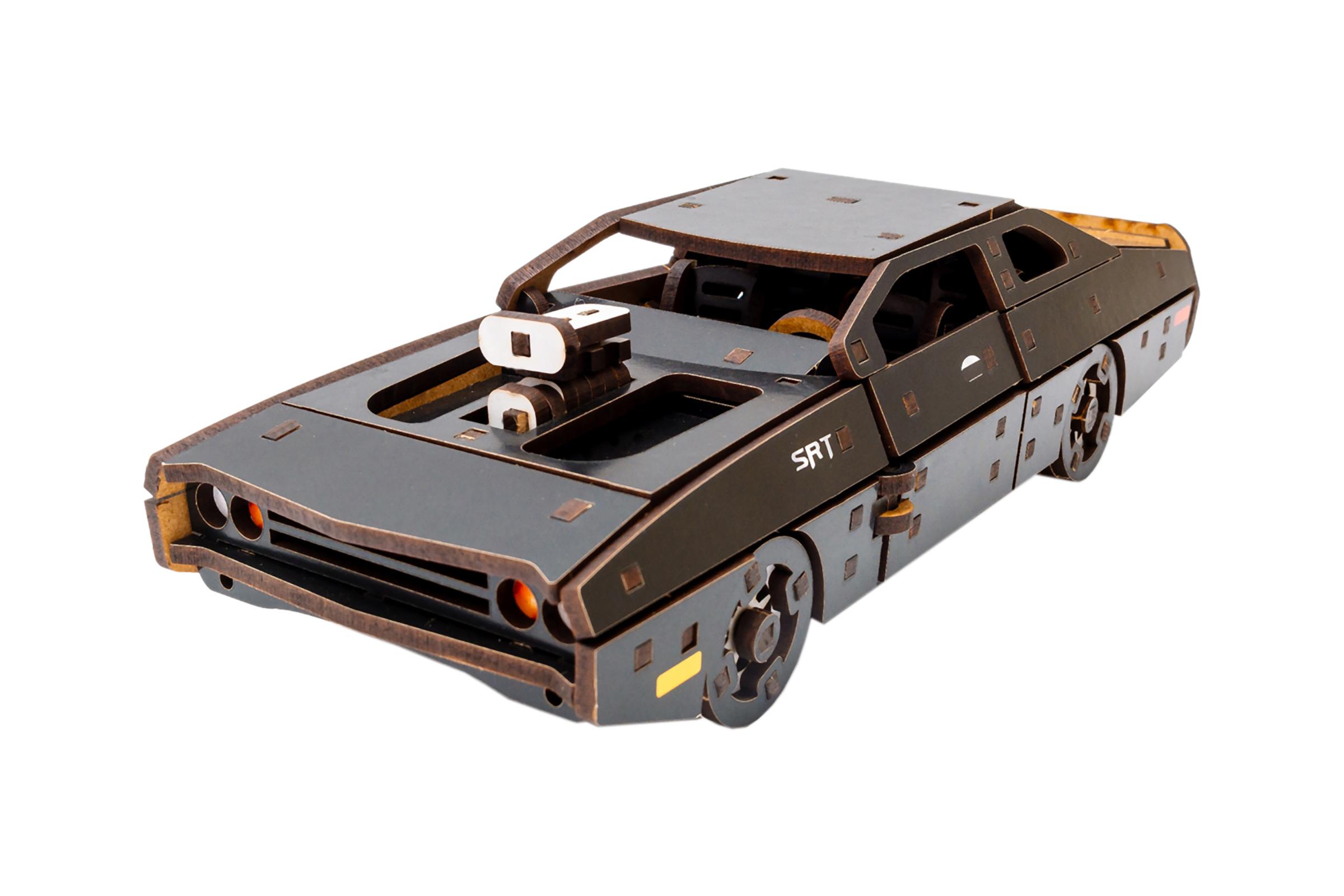 Дерев'яний 3D конструктор Fast Furious ( чорна )