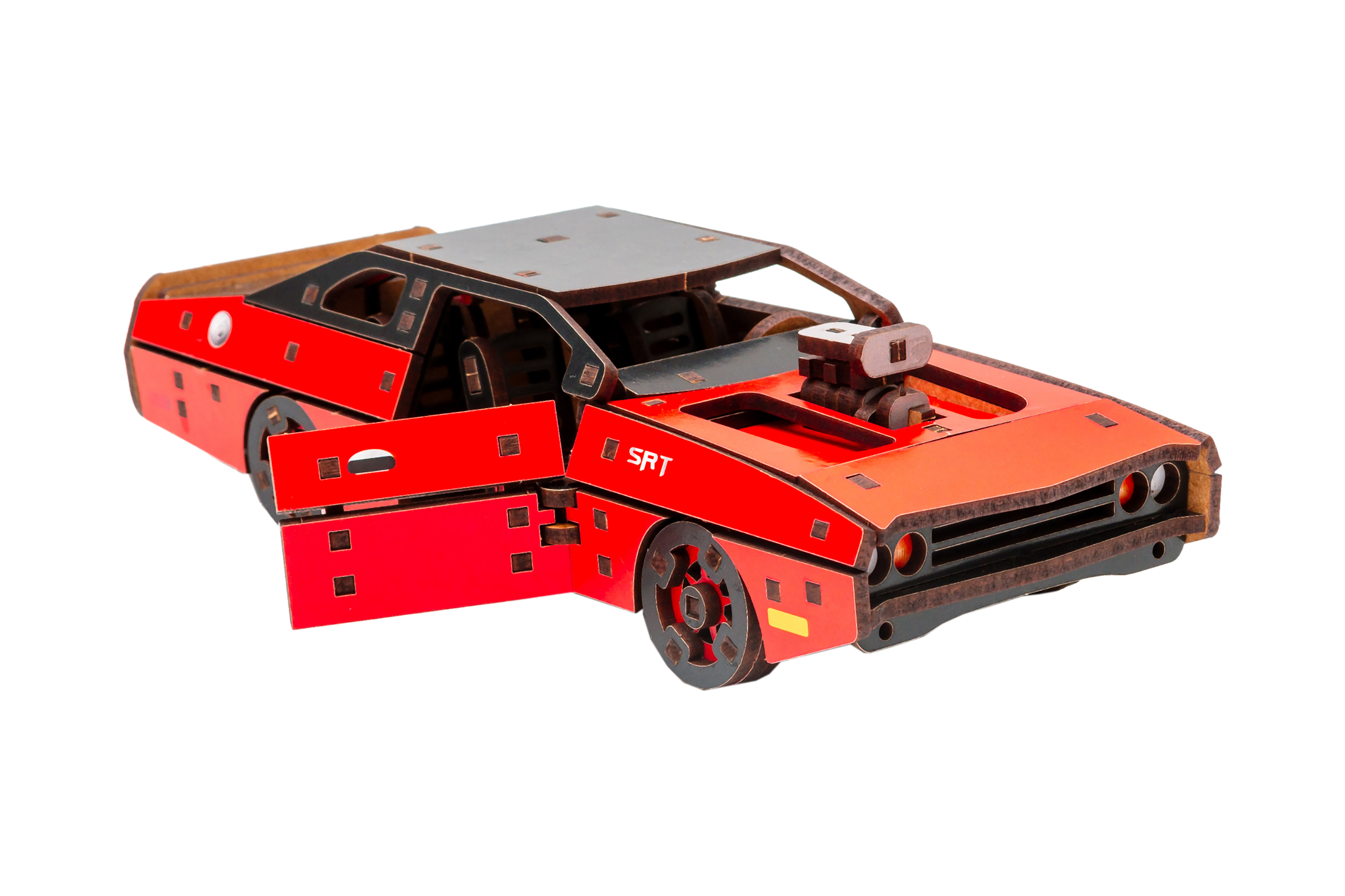 Дерев'яний 3D конструктор Fast Furious (червона) Дерев'яний 3D конструктор Fast Furious (червона)